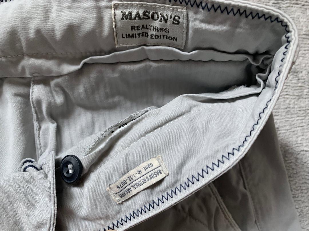 Mason's italijanski sivi šorc, veličina XS-S