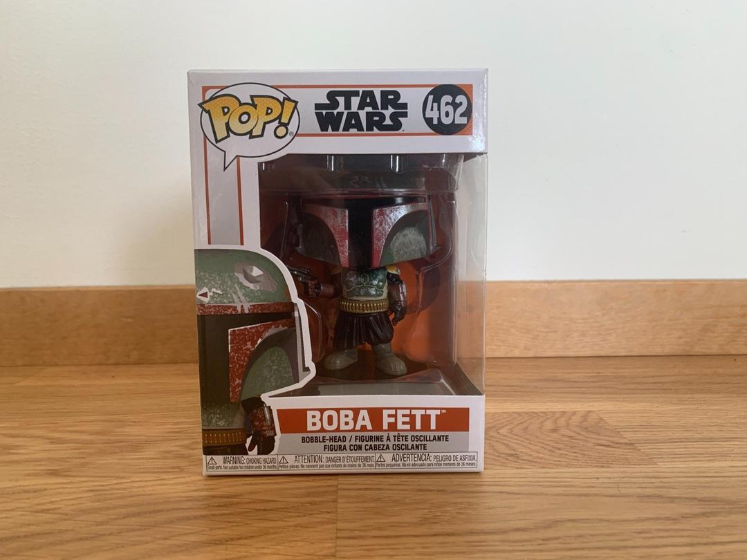 Funko Pop! Bobble-Head, neotvorena figura - Ratovi zvijezda br. 462 Boba Fett