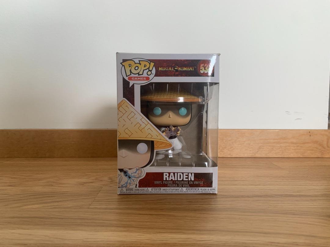Funko Pop Mortal Kombat Raiden figura